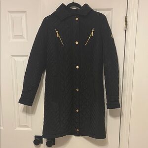 Michael Kors Women’s Black Quilted Coat
